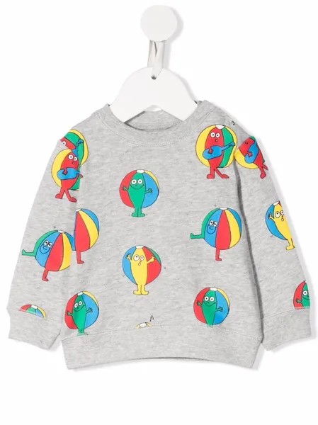 Stella McCartney Kids толстовка с принтом
