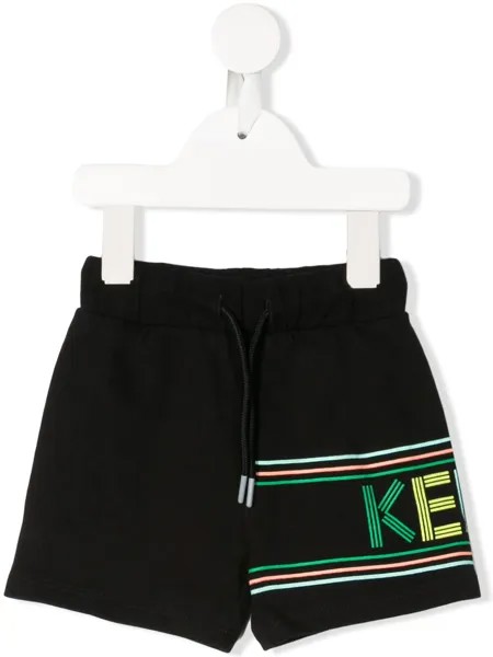 Kenzo Kids шорты с логотипом