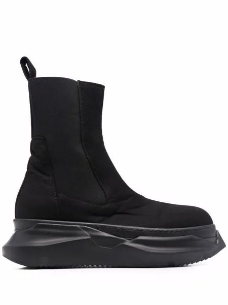 Rick Owens oversize-sole ankle boots