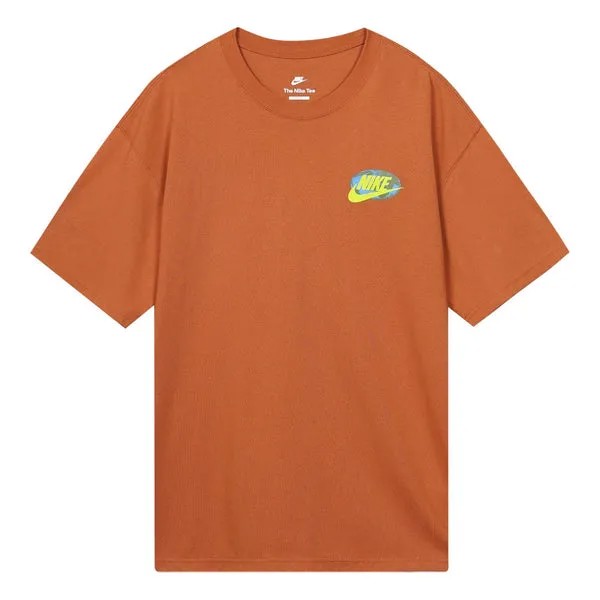 Футболка Nike Sportswear Earth T-Shirts 'Brown', коричневый