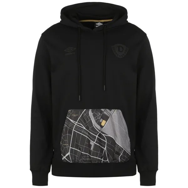 Толстовка Umbro Hoodie Dynamo Dresden Navigation, черный