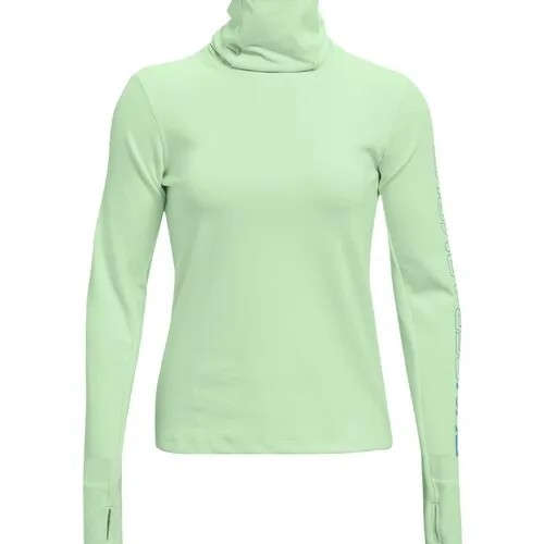 Лонгслив Under Armour, размер XS, зеленый