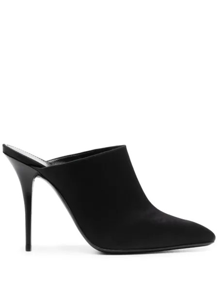 Saint Laurent мюли Ascot 105, черный
