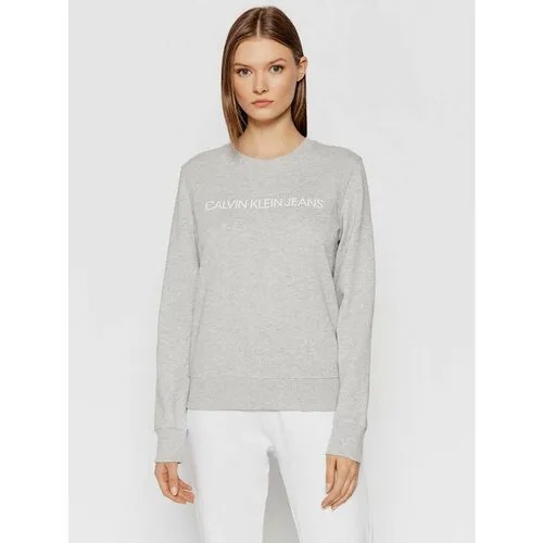 Свитшот Calvin Klein Jeans, размер S [INT], серый