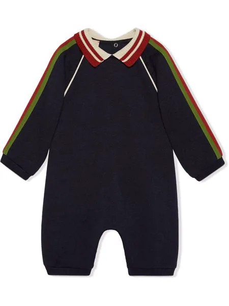 Gucci Kids комбинезон с логотипом GG