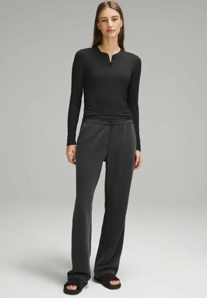 Спортивные штаны SOFTSTREME HIGH-RISE REGULAR lululemon, черный