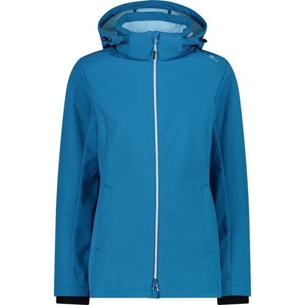 Спортивная куртка CMP Long Fit 3A22226 softshell, синий