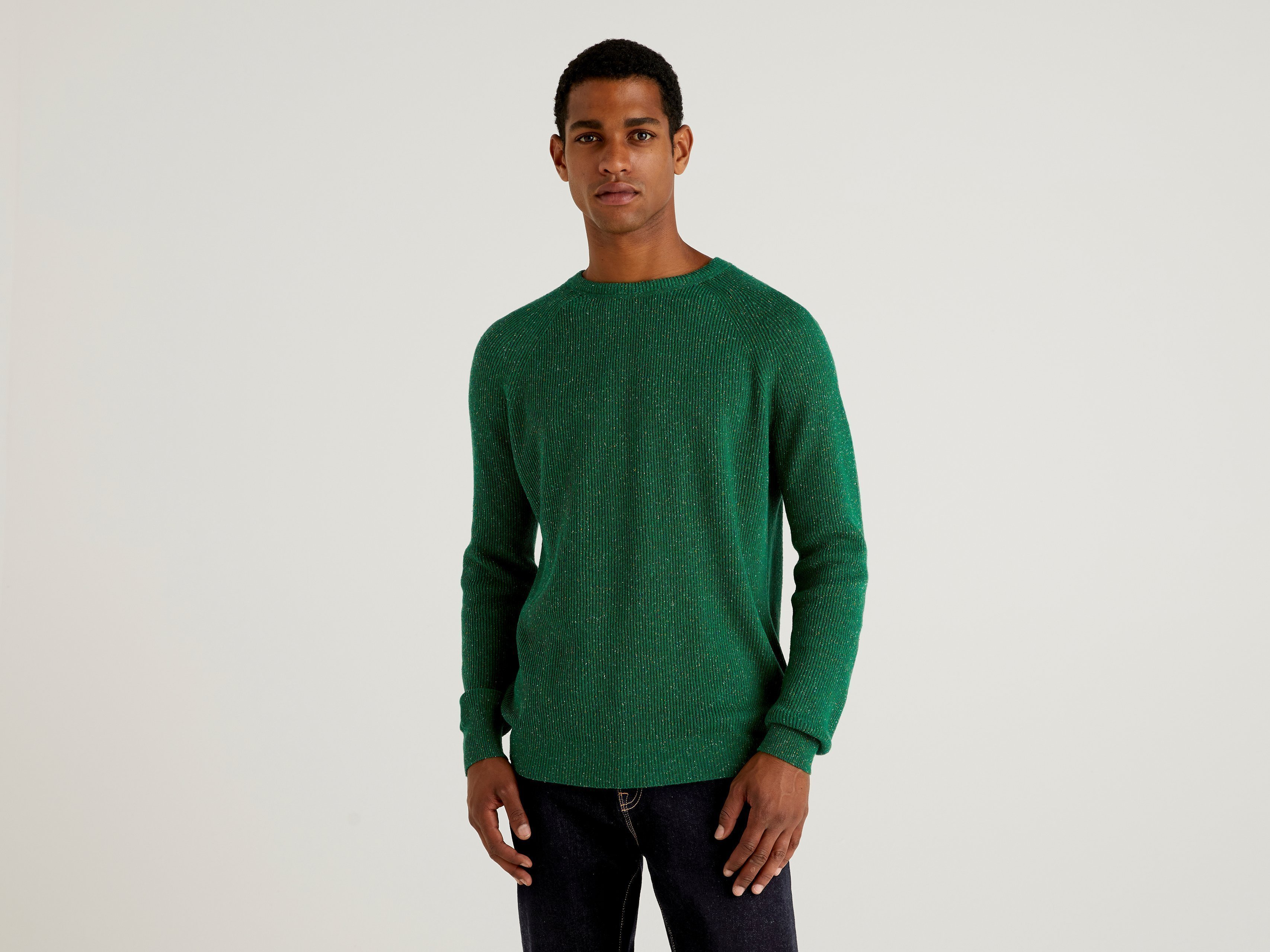Джемпер мужской United Colors of Benetton 21A_101MU1P20 разноцветный XL