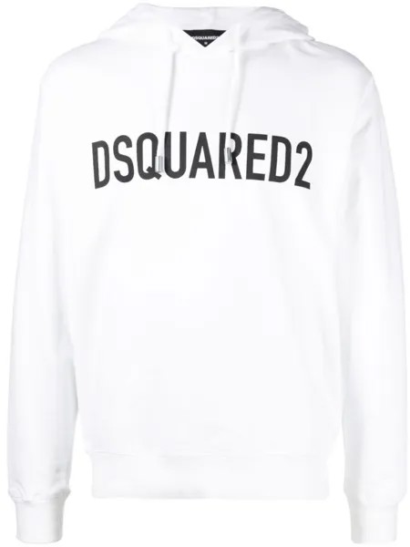Dsquared2 худи с логотипом, белый