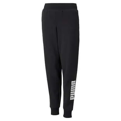 Спортивные штаны с логотипом Puma Power для мальчиков, повседневные спортивные штаны размера XS 589307-01