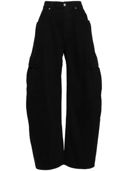 Alexander Wang джинсы карго с заниженной талией, черный