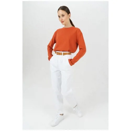 Базовый лонгслив Ennergiia AW23-kn02 Голубой 48