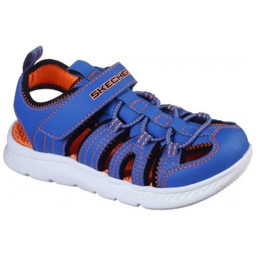 Сандалии SKECHERS 400041L-BLBK C_FLEX SANDAL 2.0 для мальчика, цвет синий, размер 27