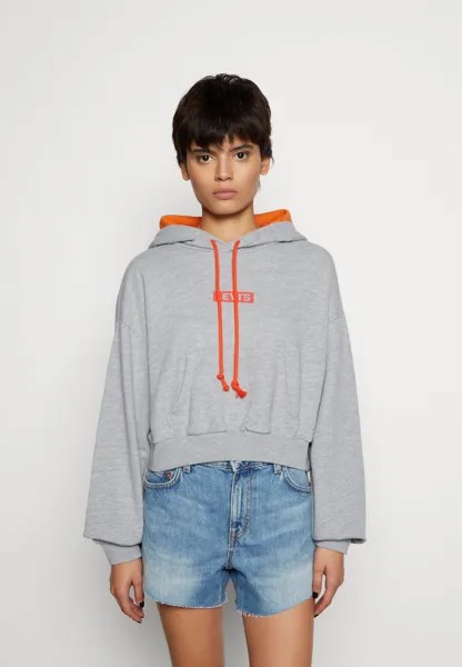 Толстовка Levi's Graphic Laundry Hoodie, серый