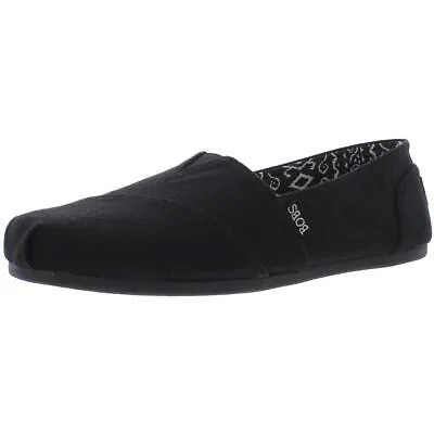 Женские парусиновые туфли без шнуровки на плоской подошве BOBS From Skechers Best Wishes BHFO 6921