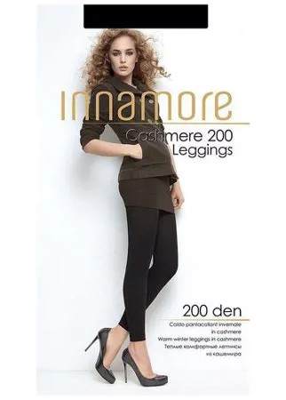 Леггинсы Innamore Cashmere 200 leggings, 200 den, размер 2-S, antracite melange (серый)