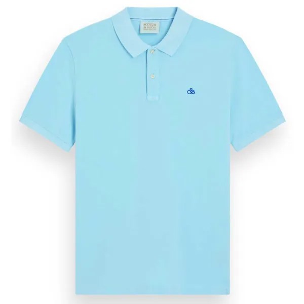 Поло Scotch & Soda 175665, синий