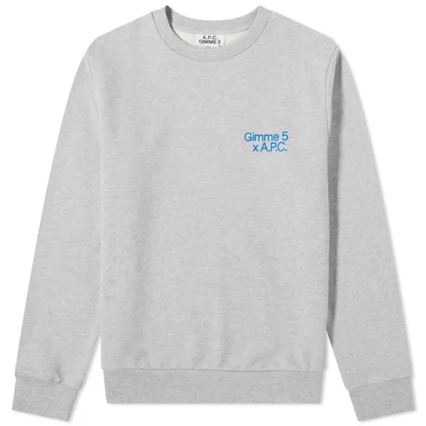 Толстовка A.P.C. X Gimme Five Michele Crew Sweat