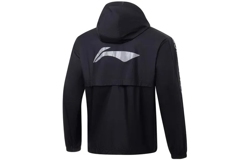 Li Ning ПОДКЛАДКА Тренч унисекс, Черный