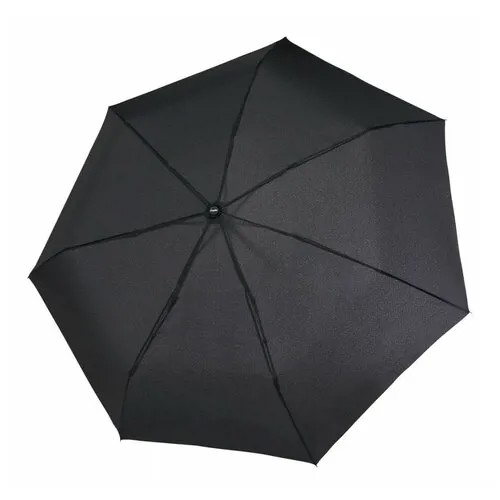 Зонт мужской Doppler 744866 F6, прямая ручка, полный автомат, чёрный