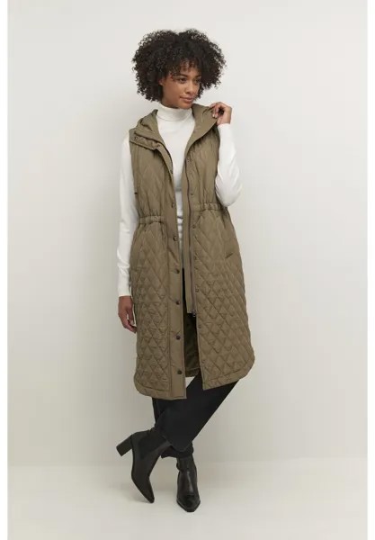 Жилет Leona Quilted Waistcoat Kaffe, упавший камень
