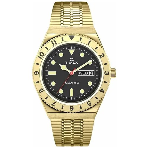 Наручные часы TIMEX Q Timex Reissue TW2V18800, желтый, золотой