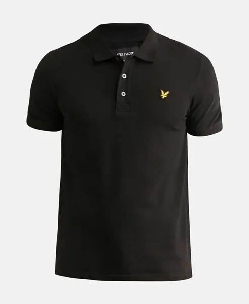 Рубашка поло Lyle & Scott, черный