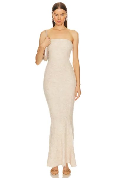 Платье макси Song of Style Bellamy Maxi Tube Dress, цвет Natural