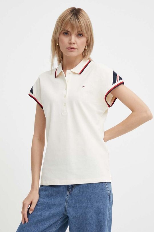 Поло Tommy Hilfiger, бежевый