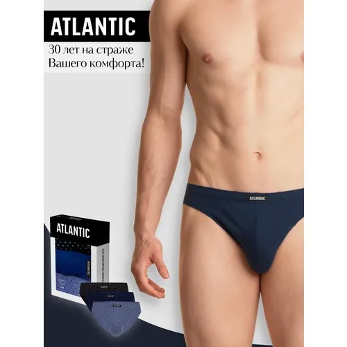 Трусы Atlantic, 3 шт., размер L, мультиколор