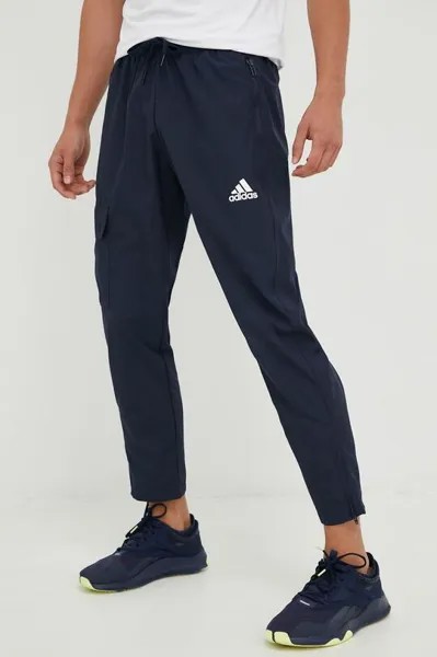 Джоггеры adidas, темно-синий