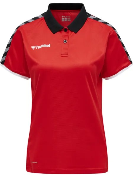 Поло Hummel Hmlauthentic Woman Functional Polo, цвет TRUE RED