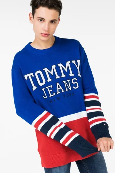 Джемпер мужской DM0DM05072 Tommy Jeans синий XL
