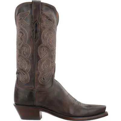 Lucchese Annie Goat Snip Toe Cowboy Womens Size 6.5 B Casual Boots N4768-54