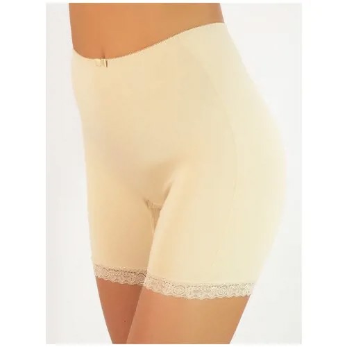 Трусы панталоны Alla Buone, завышенная посадка, размер 3XL(54), белый