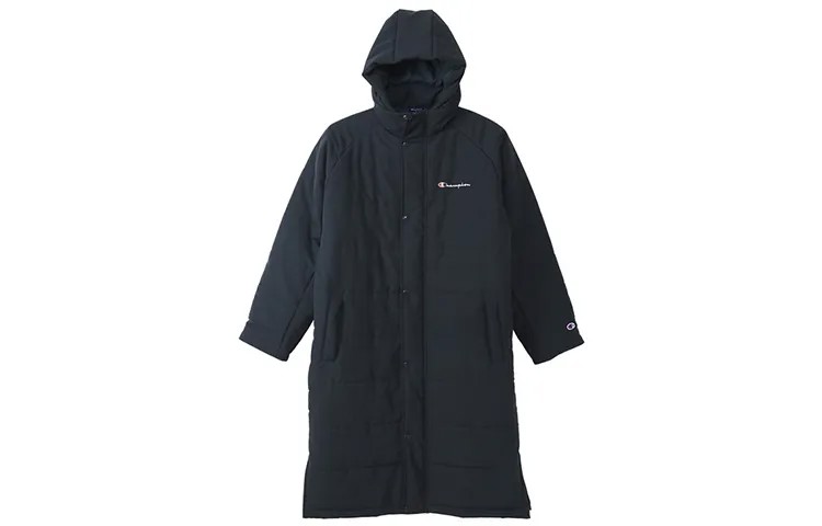 Стеганая куртка унисекс Champion, цвет Black