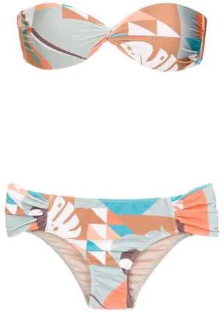 Adriana Degreas Tropiques bandeau bikini set