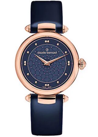 Швейцарские наручные  женские часы Claude Bernard 20508-37RCBUIR. Коллекция Dress code