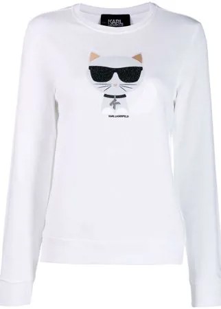 Karl Lagerfeld джемпер с принтом