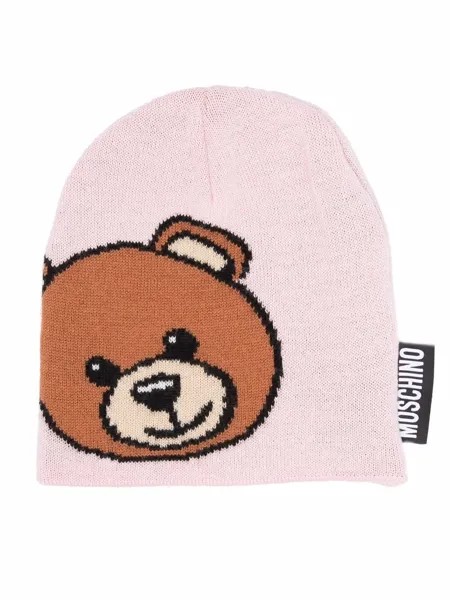 Moschino Kids шапка бини Teddy Bear