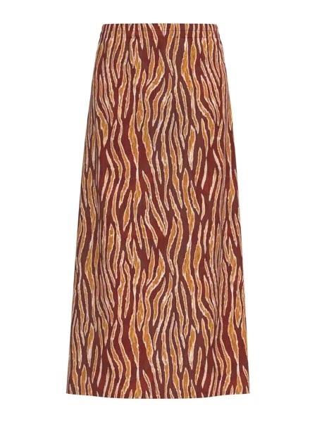 Юбка Ichi VERA, цвет Brown/Cognac