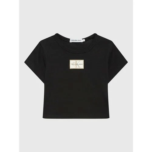 Футболка Calvin Klein Jeans, размер 10Y [METY], черный