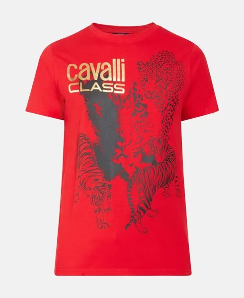 Футболка Cavalli Class, красный