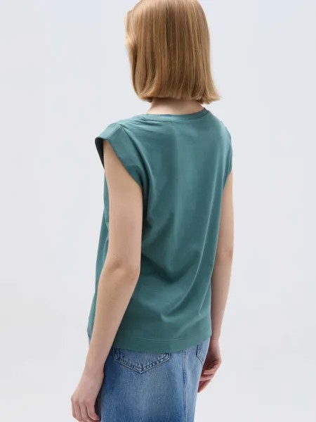 Футболка smanicata свободного кроя Ovs, цвет teal green