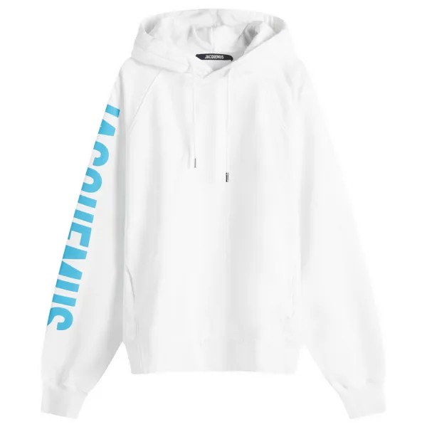Худи Jacquemus Typo Hoodie, белый
