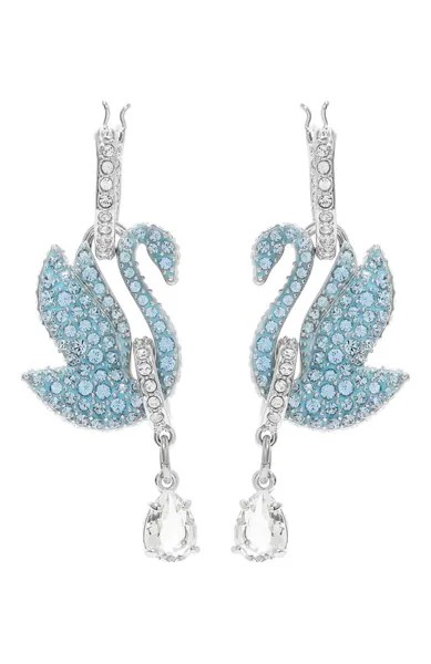 Серьги Swan Swarovski