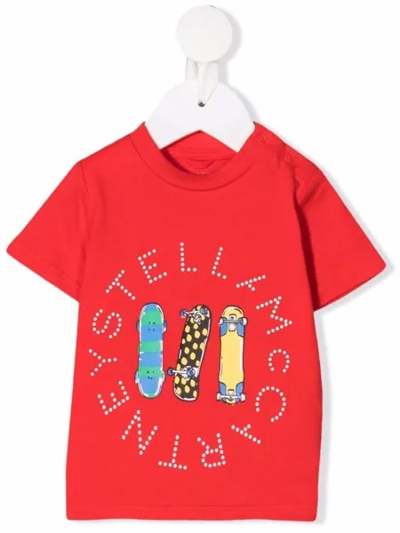 Stella McCartney Kids футболка с принтом