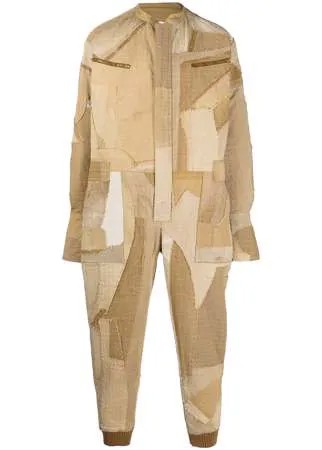 Greg Lauren комбинезон в технике пэчворк
