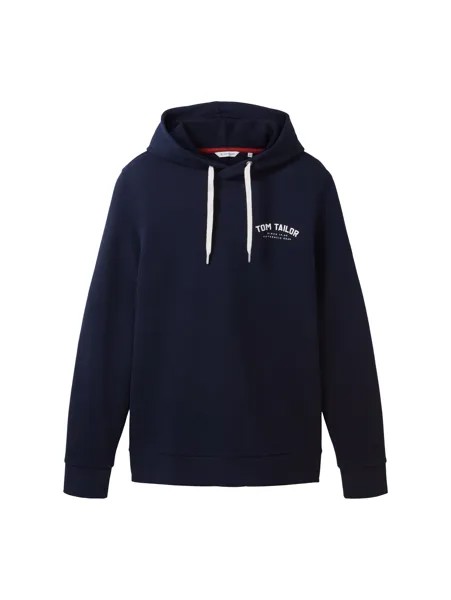 Толстовка Tom Tailor Hoodie, темно-синий