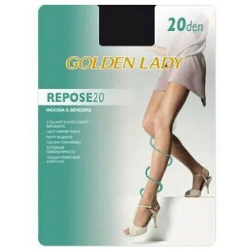 Колготки Golden Lady Repose, 20 den, размер 4, бежевый